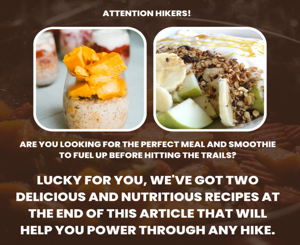 What to Eat Before During and After a hike- what to eat before a hike
