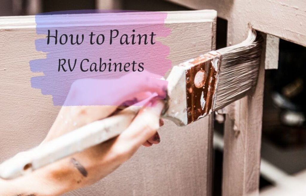 painting rv cabinets