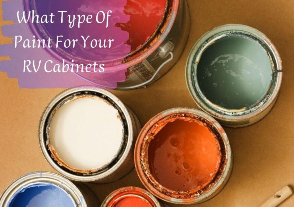 best paints for rv cabinets